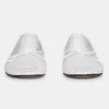 Discount Source Unknown Ballerines Mary Jane En Maille, Blanches