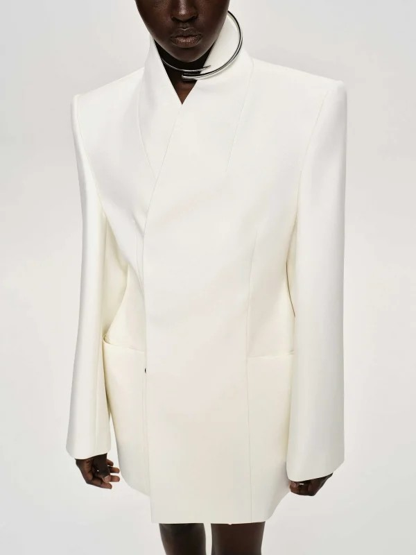 Online Source Unknown Blazer Portefeuille Corrin, Creme