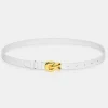 Hot Source Unknown Ceinture A Boucle A Noeud Torsade, Blanche