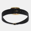 Cheap Source Unknown Ceinture A Grande Boucle A Ardillon, Noire