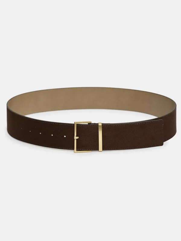 Cheap Source Unknown Ceinture En Daim A Boucle Carree, Expresso