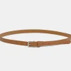 Cheap Source Unknown Ceinture Fine En Cuir, Camel