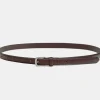 Hot Source Unknown Ceinture Fine En Cuir, Marron