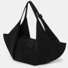 New Source Unknown Grand Sac Fortune Cookie, Suede Noir