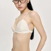 Discount Source Unknown Haut De Soutien-Gorge En Coton A Col Coeur, Toile