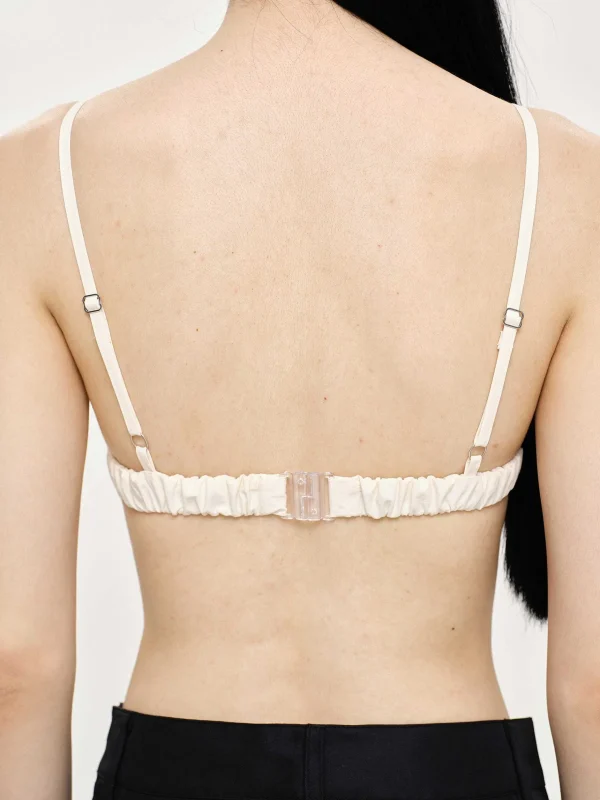 Shop Source Unknown Haut De Soutien-Gorge En Coton A Col Coeur, Toile