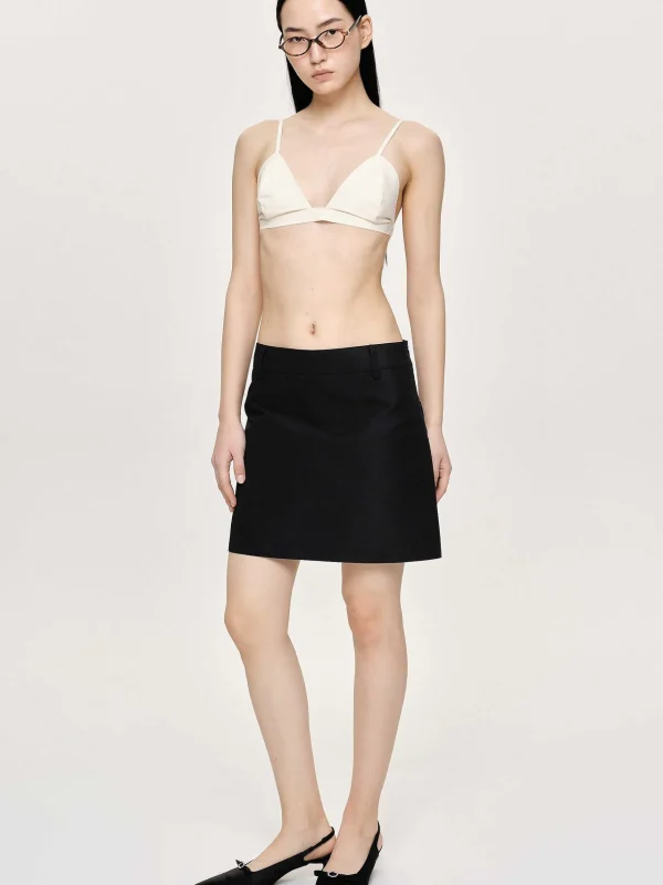 Sale Source Unknown Mini-Jupe De Costume En Nylon, Noir