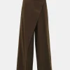 Best Source Unknown Pantalon Croise Rennert, Marron Selle