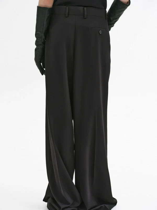 Fashion Source Unknown Pantalon Croise Rennert, Noir