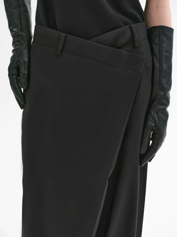 Fashion Source Unknown Pantalon Croise Rennert, Noir