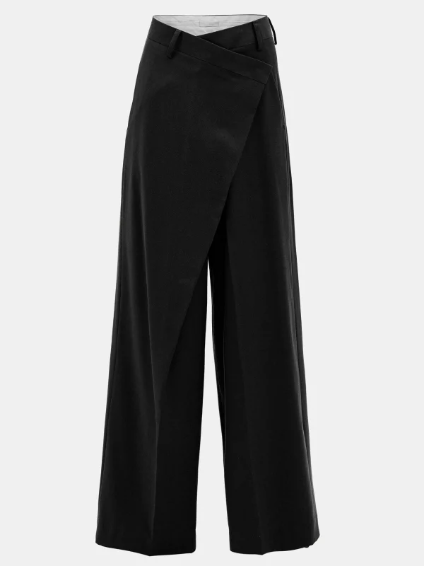 Fashion Source Unknown Pantalon Croise Rennert, Noir