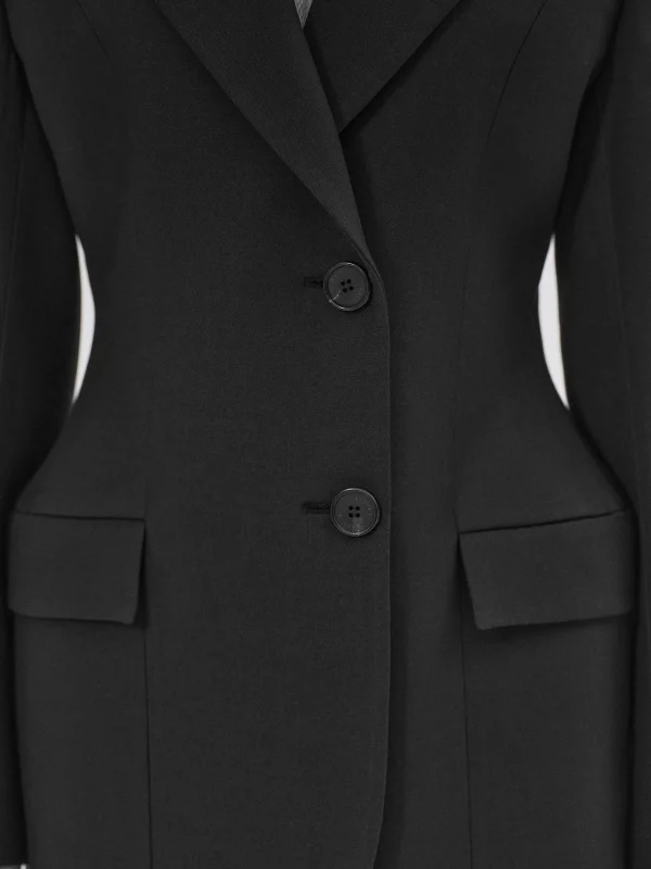 Discount Source Unknown Poldo Sablier Blazer, Noir