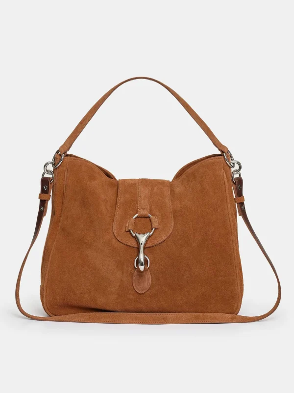 Flash Sale Source Unknown Sac Hobo En Suede, Cuivre