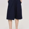 Store Source Unknown Short Enveloppe En Coton, Bleu Marine