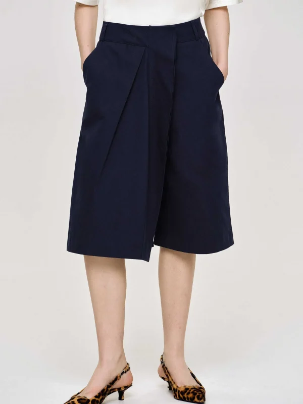 Store Source Unknown Short Enveloppe En Coton, Bleu Marine