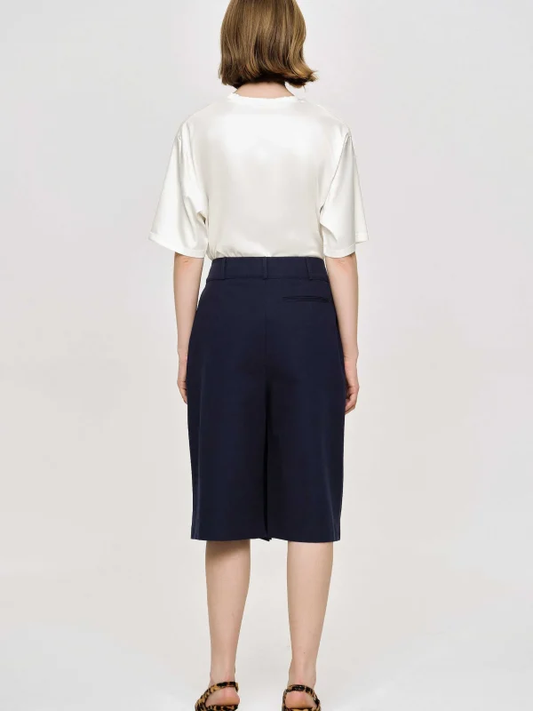 Store Source Unknown Short Enveloppe En Coton, Bleu Marine