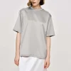 Online Source Unknown T-Shirt En Satin, Argent