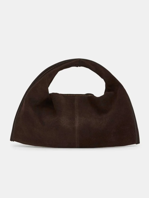 Fashion Source Unknown Vida Mini Sac Fourre-Tout En Daim, Cacao